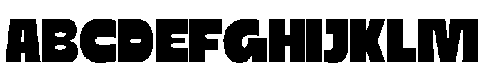 Bold Eater Regular Font UPPERCASE