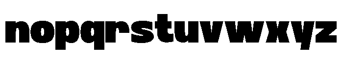 Bold Eater Regular Font LOWERCASE