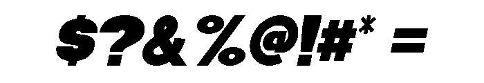 Bold Fresh School Italic Font OTHER CHARS