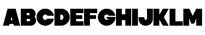 Bold Fresh School Regular Font UPPERCASE