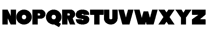 Bold Fresh School Regular Font LOWERCASE