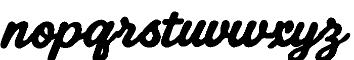 Bold Friends Forever Regular Font LOWERCASE