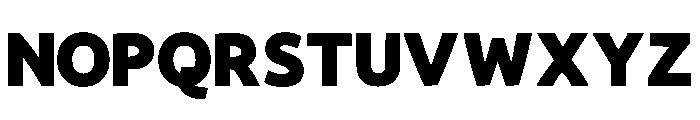 Bold Future Regular Font LOWERCASE