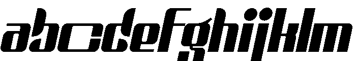 Bold Gold Italic FONT