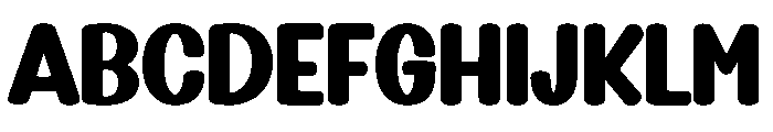 Bold Grinches Font UPPERCASE