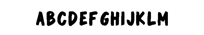 Bold Hand Regular FONT