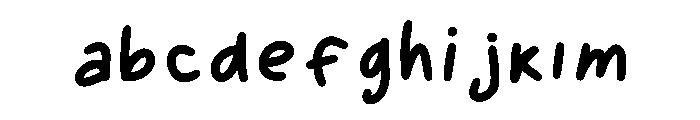 Bold Handwriting By Han Regular FONT