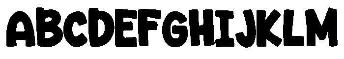 Bold Idea Regular Font UPPERCASE
