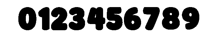 Bold Kiddo Font OTHER CHARS