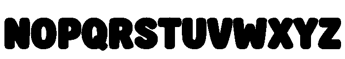 Bold Kiddo Font UPPERCASE
