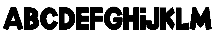 Bold Kids Regular Font UPPERCASE