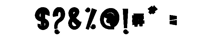Bold Kids Font OTHER CHARS