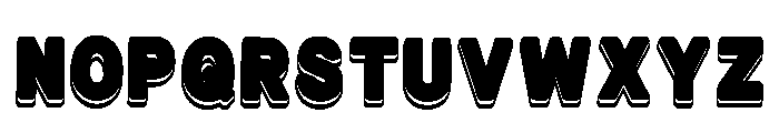 Bold Letter Regular Font LOWERCASE