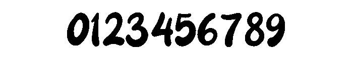 Bold Maverick Font OTHER CHARS
