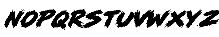 Bold Metal Italic Italic Font UPPERCASE