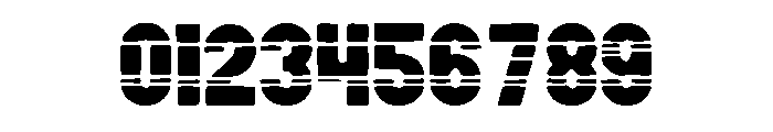 Bold Military Font OTHER CHARS