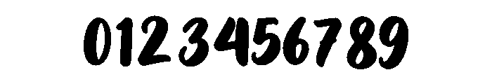 Bold Motion Font OTHER CHARS