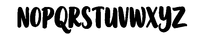 Bold Motion Font UPPERCASE