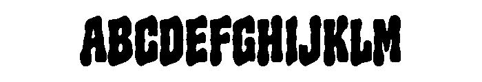 Bold Orbit Font UPPERCASE