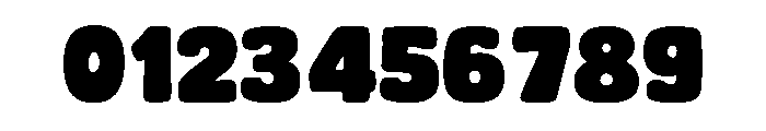 Bold Raxon Font OTHER CHARS