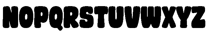Bold Raxon Font UPPERCASE