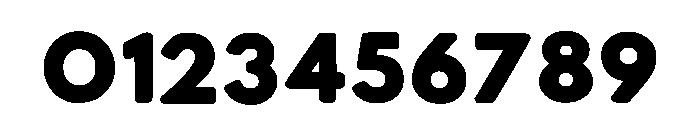 Bold Regular Font OTHER CHARS