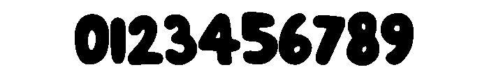 Bold Rounded Regular Font OTHER CHARS