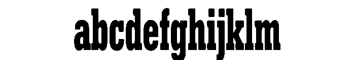 Bold Sharp FONT