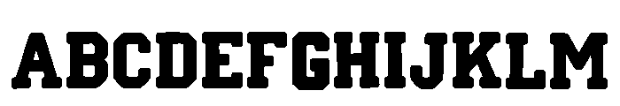 Bold Sport Regular Font UPPERCASE