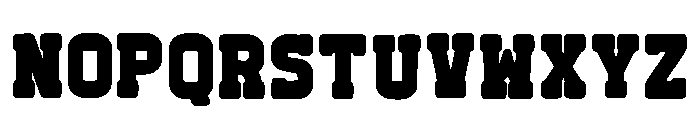 Bold Vintage Regular Font LOWERCASE