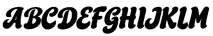 BoldSoul Font UPPERCASE