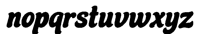 BoldSoul Font LOWERCASE