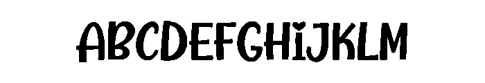 BoldSprout Font UPPERCASE