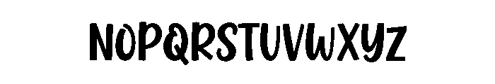 BoldSprout Font UPPERCASE