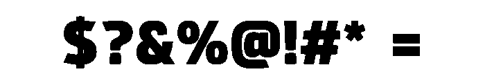 Boldaro Font OTHER CHARS
