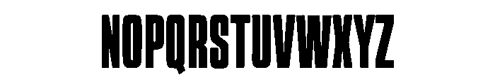 Boldcore Font UPPERCASE