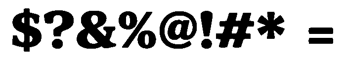 Bolde Luxe Font OTHER CHARS