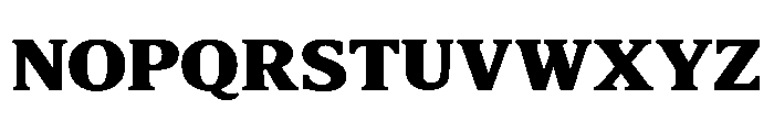 Bolde Regular Font LOWERCASE