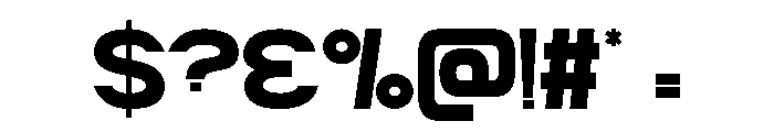 Boldens Regular Font OTHER CHARS