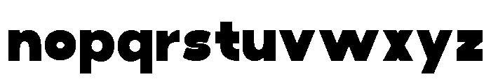Boldeon Regular Font LOWERCASE