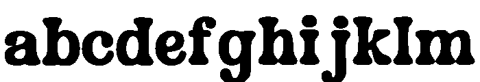Bolder Hinger Regular FONT