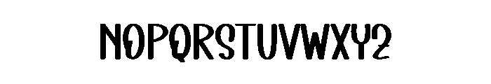 Bolder Shadows Font UPPERCASE
