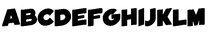 Boldexa Font UPPERCASE