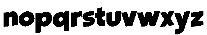 Boldexa Font LOWERCASE