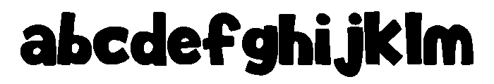 Boldier Comic Regular FONT