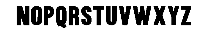 Boldier School Regular Font UPPERCASE