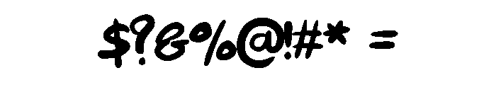 Boldies Regular Font OTHER CHARS