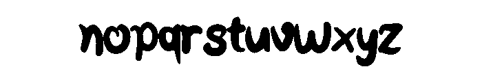 Boldies Regular Font LOWERCASE