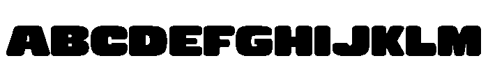 Boldigo Font UPPERCASE
