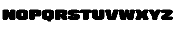 Boldigo Font UPPERCASE